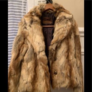 Guess faux fur medium sized jacket.